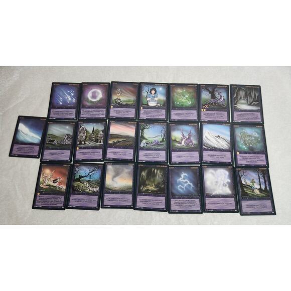 Wyvern Vintage Collectible Card Game Lot Of 80 Cards 1994 NM Pre-owned - Picture 5 of 7